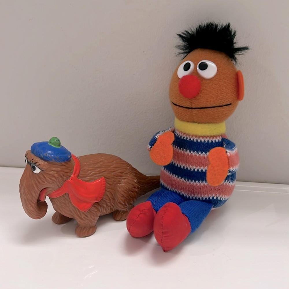 VINTAGE Sesame Street toys